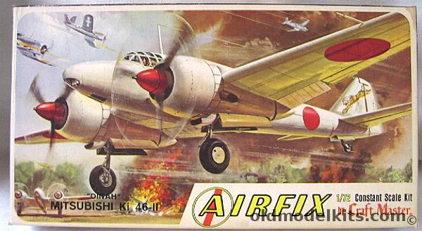 Airfix 1/72 Mitsubishi Ki-46-II Dinah Craftmaster Issue, 1226-50 plastic model kit